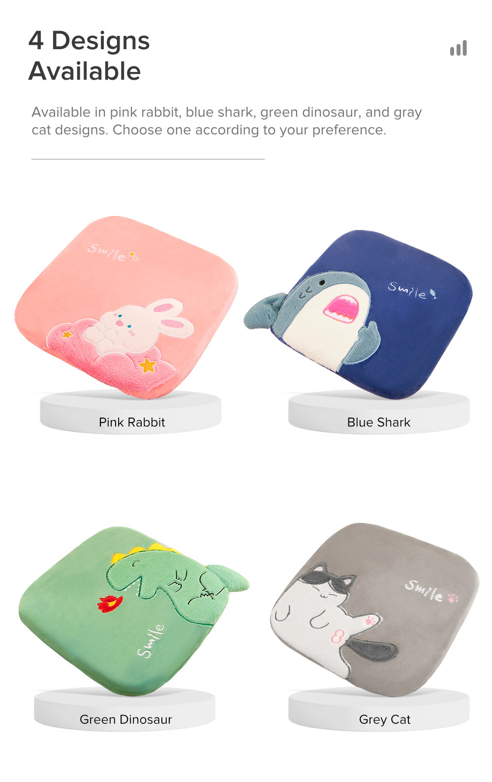 Memory Foam 3D Rounded Square-6